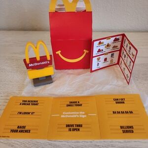 #14 Lil McDonald's Happy Meal Toy Sign